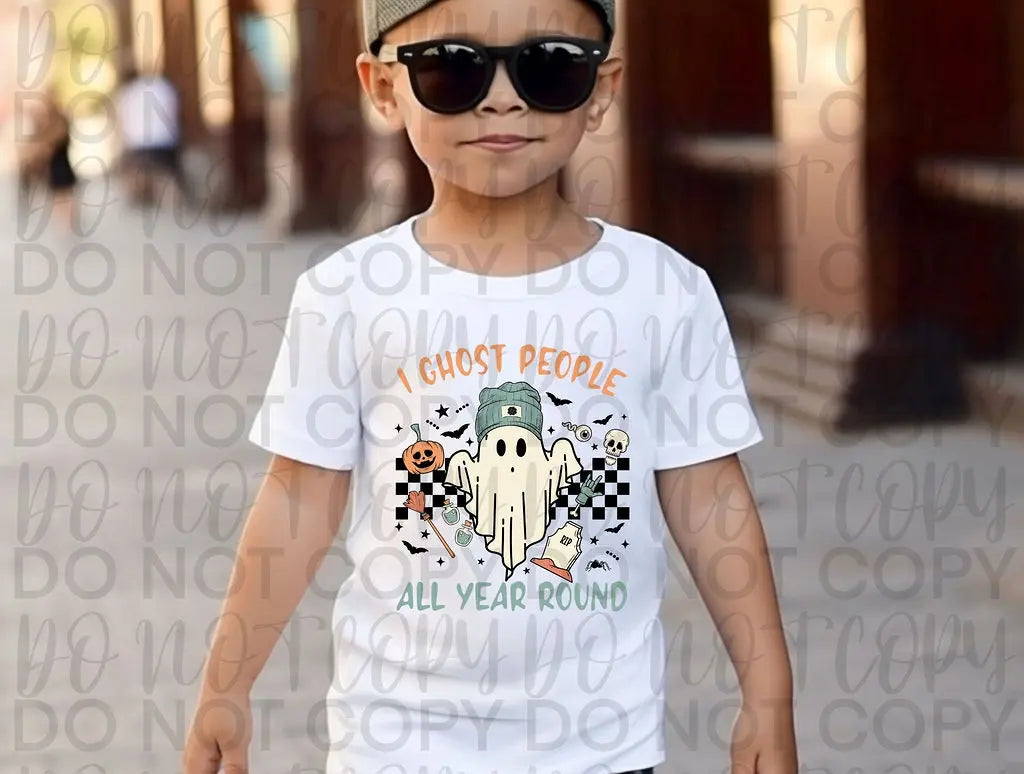 Ghost People All Year Checkered - Branded By Barta