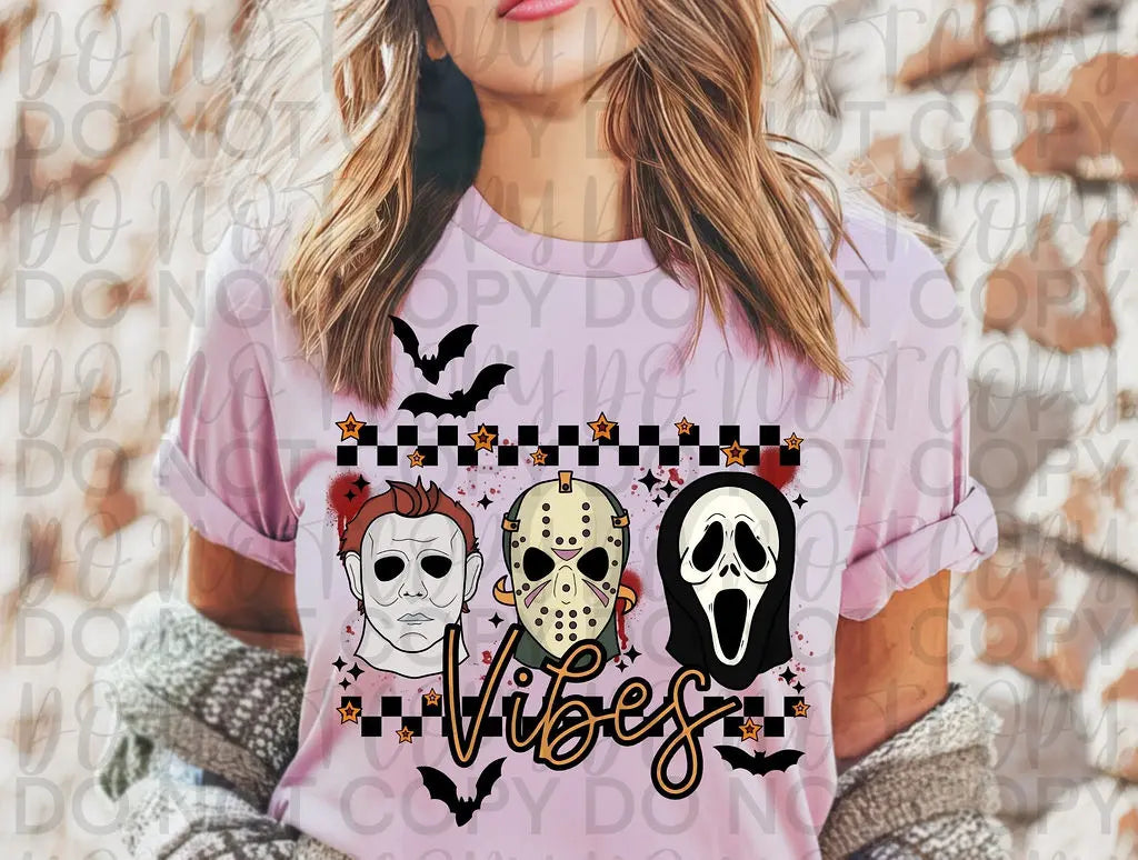 Halloween Vibes Checkered - Branded By Barta