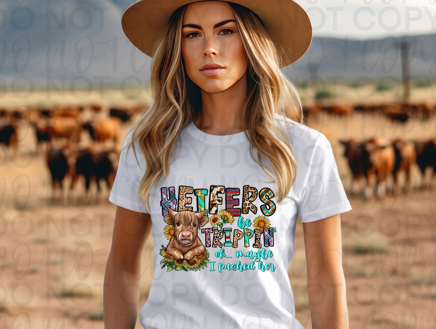 Heifer be trippin - Branded By Barta
