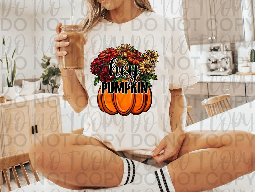 Hello Pumpkin Flower - Branded By Barta