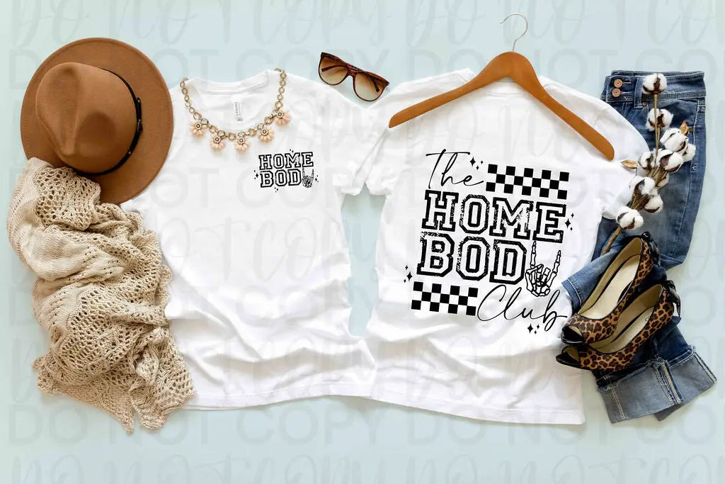 The Homebody Club in Black - Branded By Barta