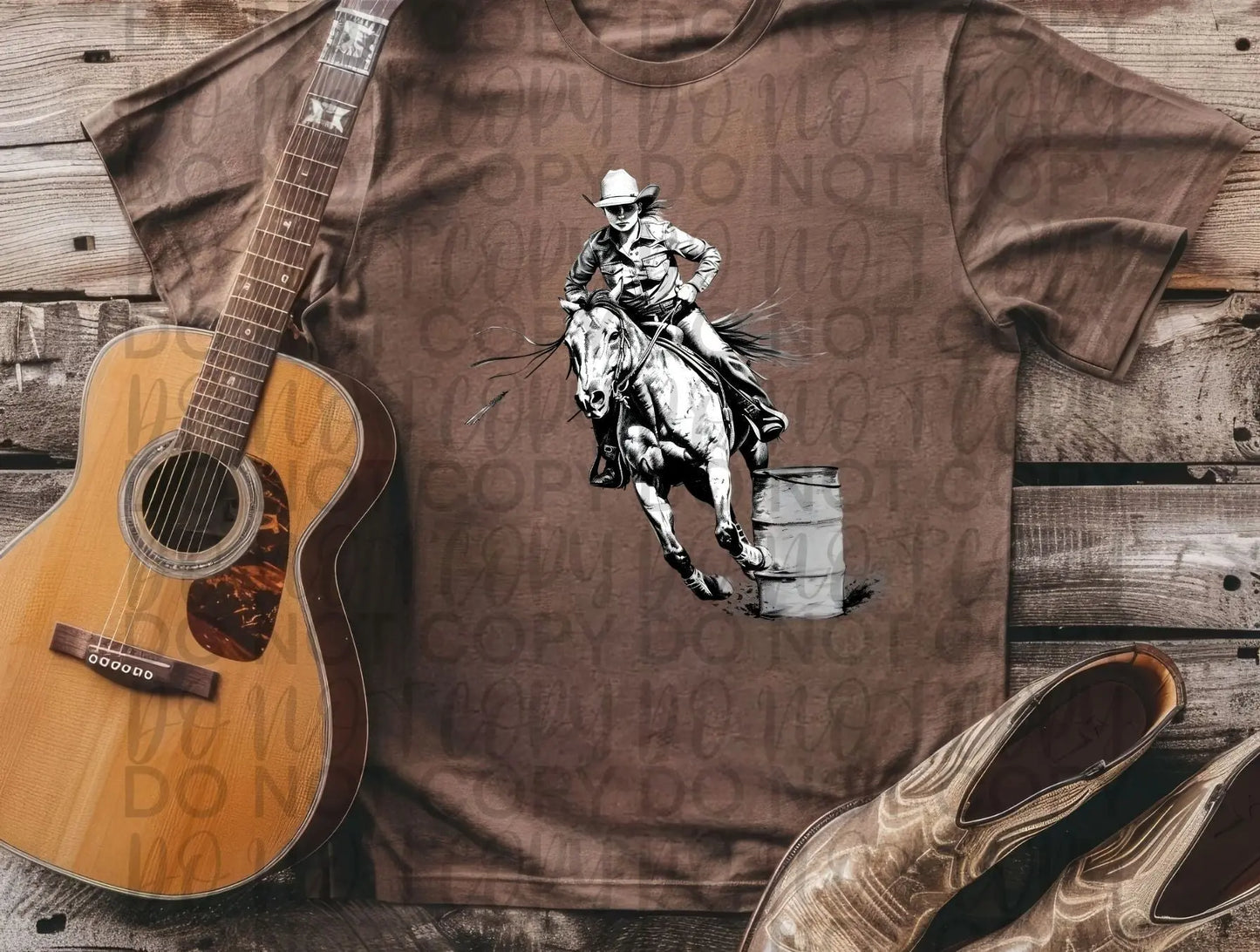Barrel Horse - Branded By Barta
