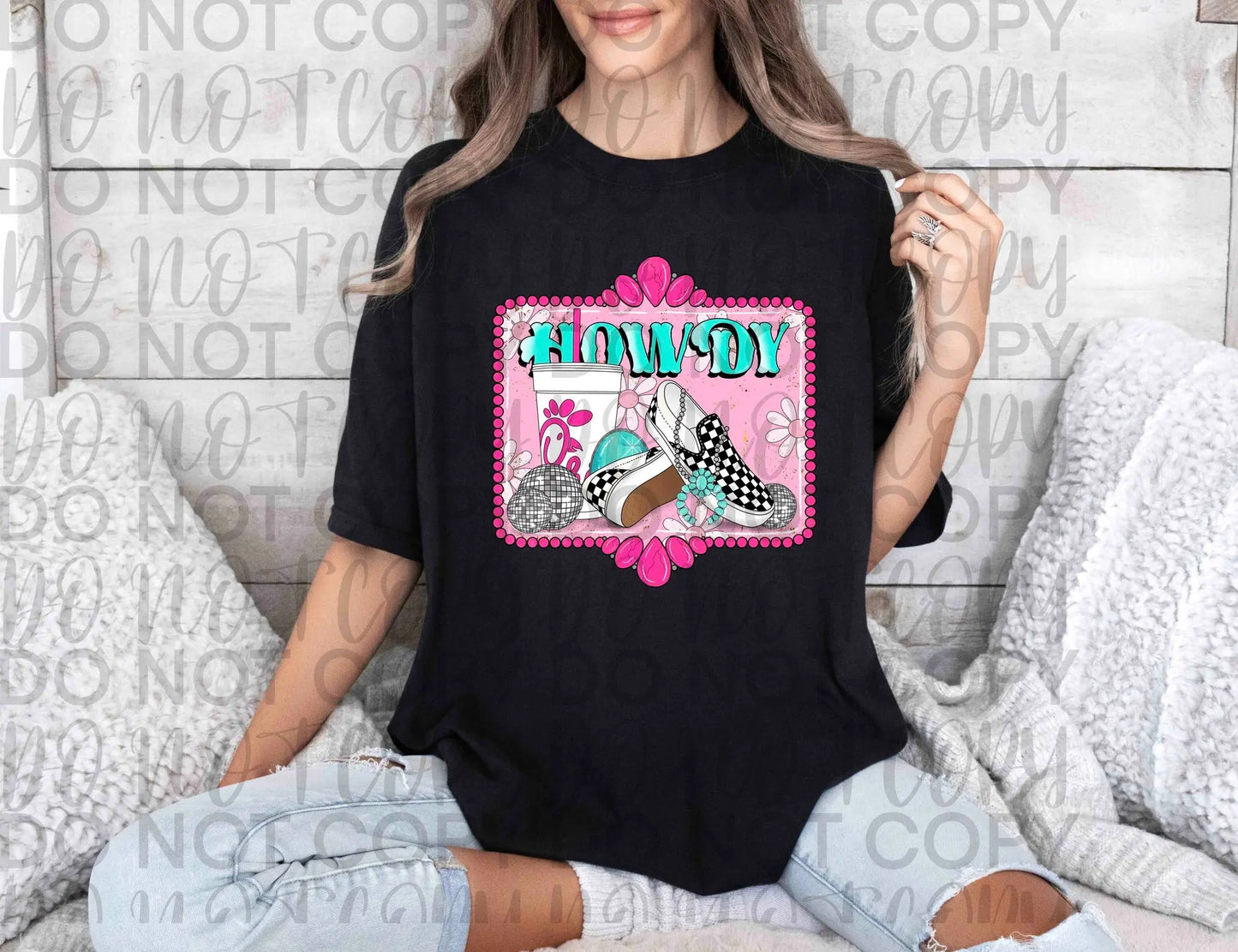 Howdy Pink & Teal - Branded By Barta