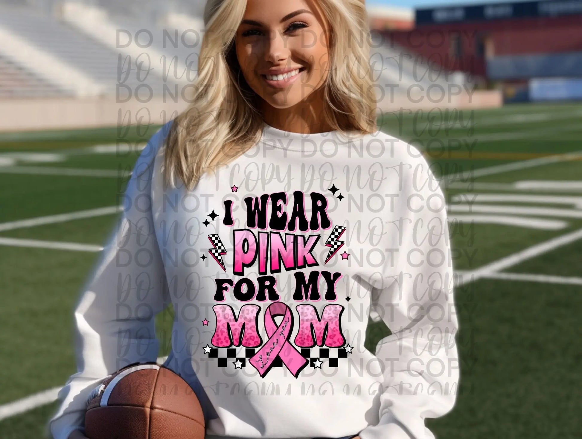 I wear pink for my mom - Branded By Barta