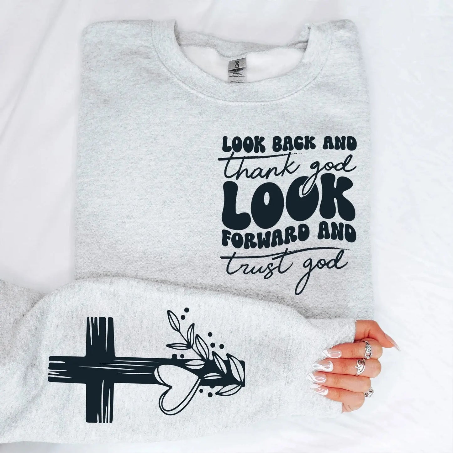 Look back and thank god - Branded By Barta