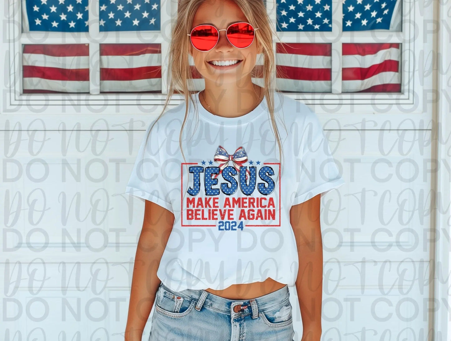 Jesus make america great - Branded By Barta