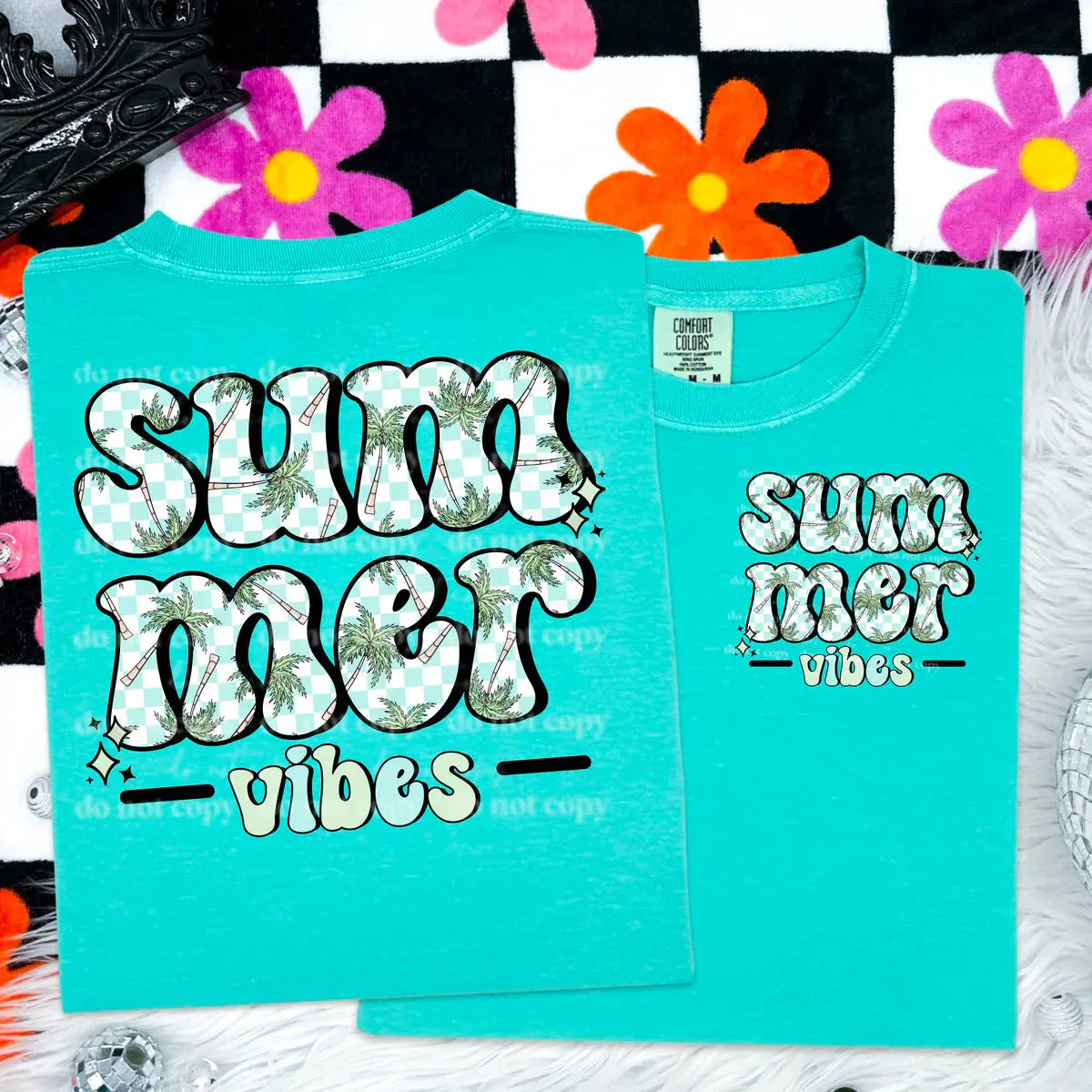 Summer Vibes palm tree - Branded By Barta