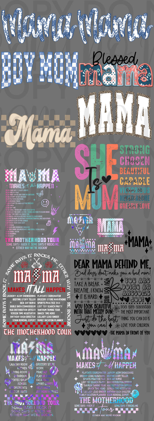 Mama 2 Pre Made Gang Sheet