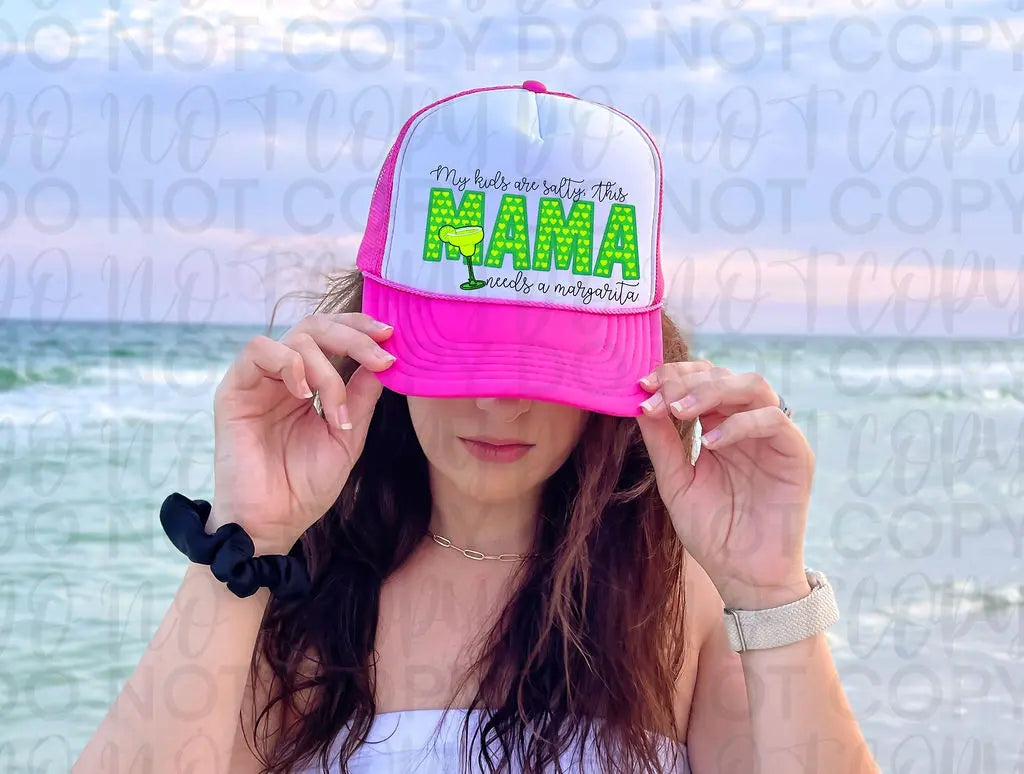 Mama Need Marg Hat Patch DTF - Branded By Barta
