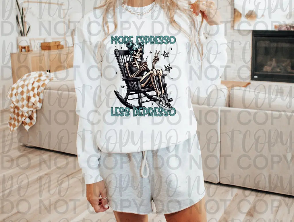 More Espresso Less Depresso - Branded By Barta