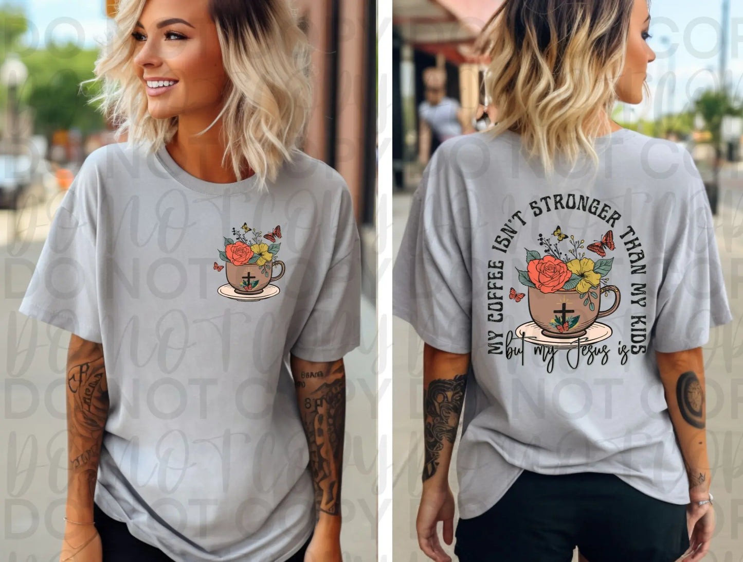 My coffee isnt stronger then my kids - Branded By Barta