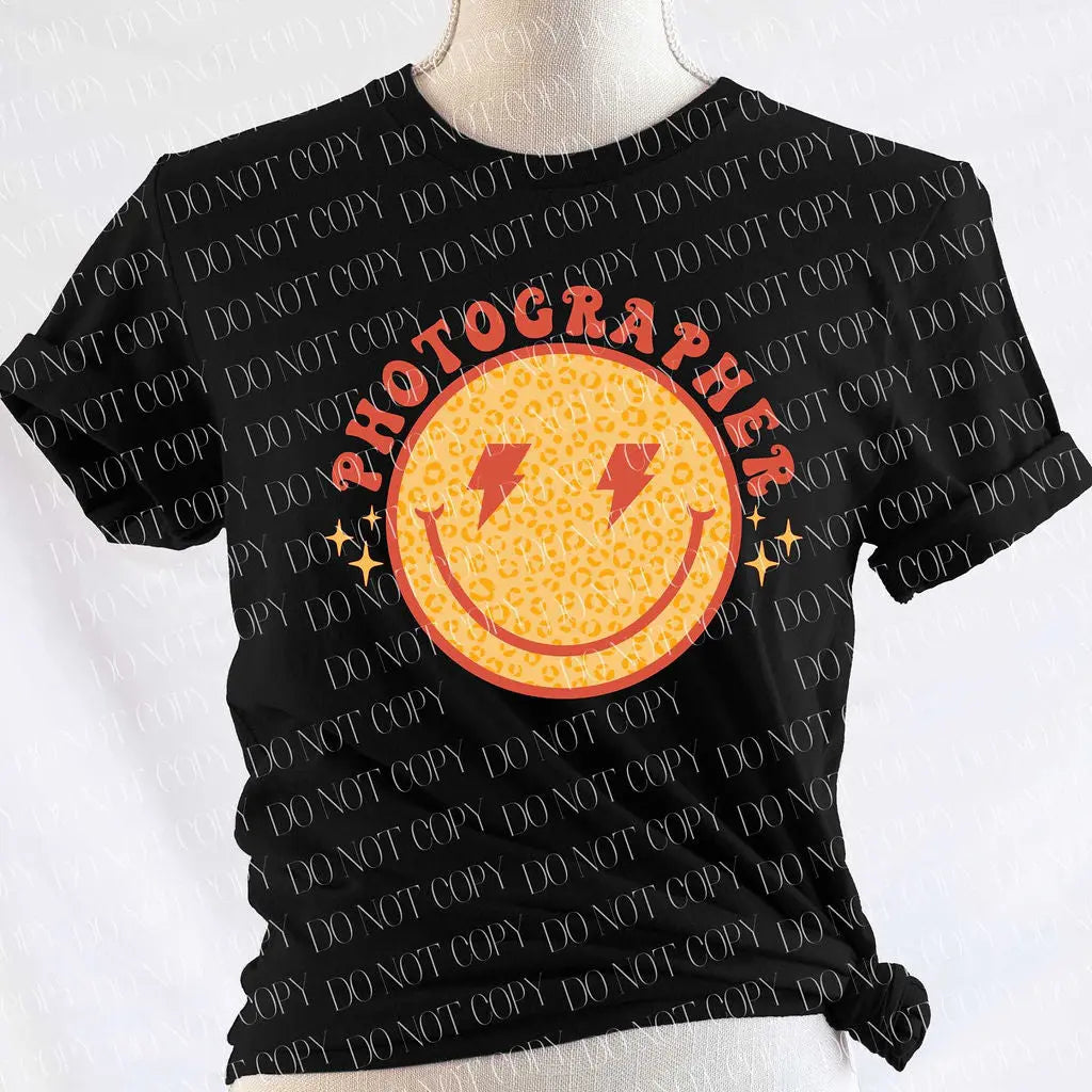 Photographer Smiley Orange - Branded By Barta