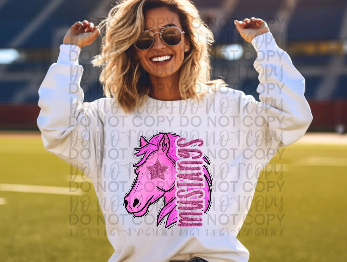 Pink mustang - Branded By Barta