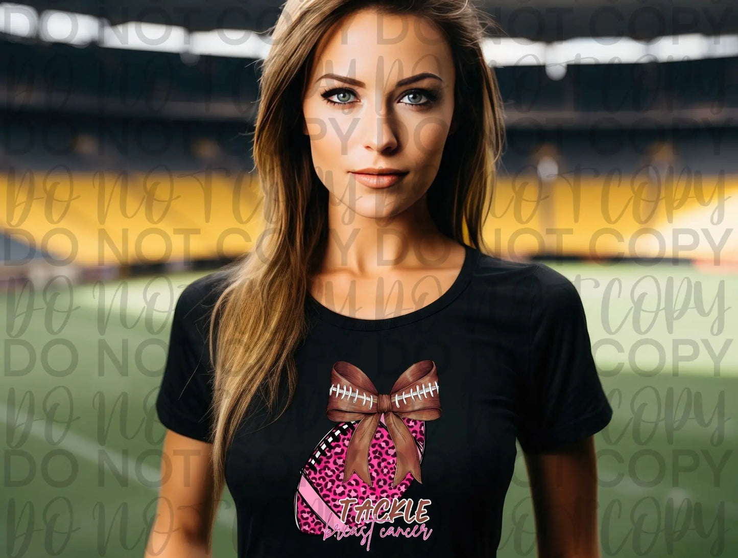 Football sequin (pink) tackle - Branded By Barta
