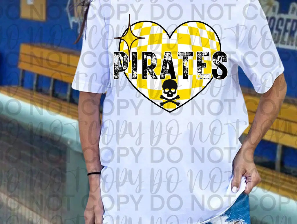 Pirates Lytle Heart - Branded By Barta