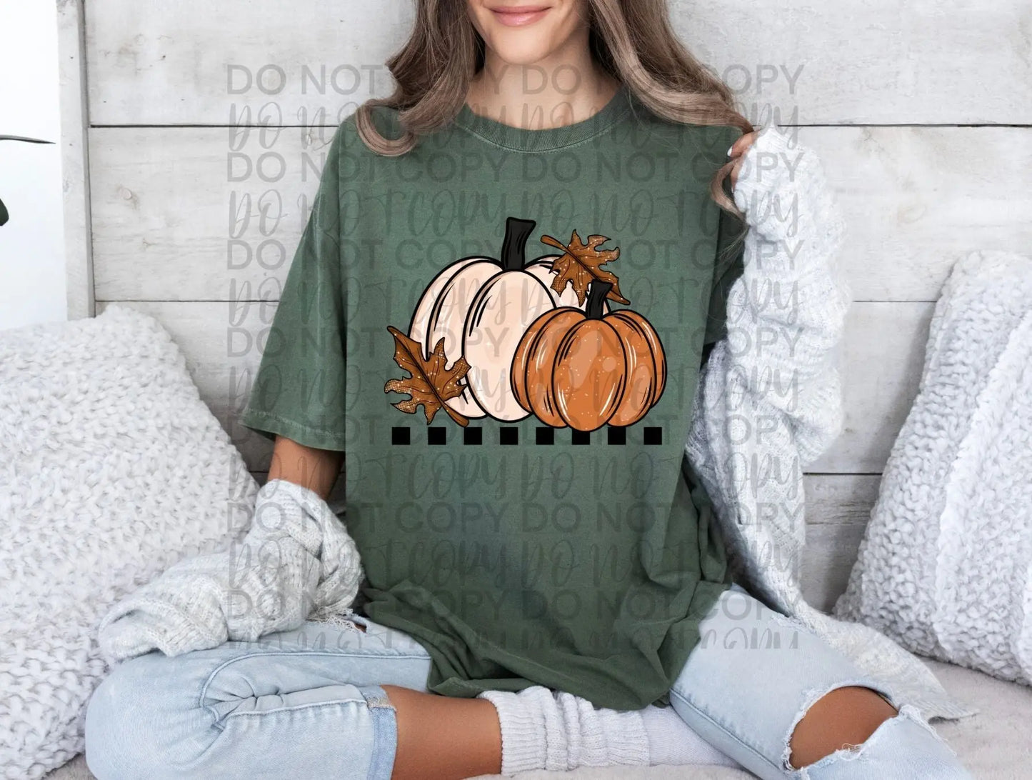 Pumpkin checkered - Branded By Barta