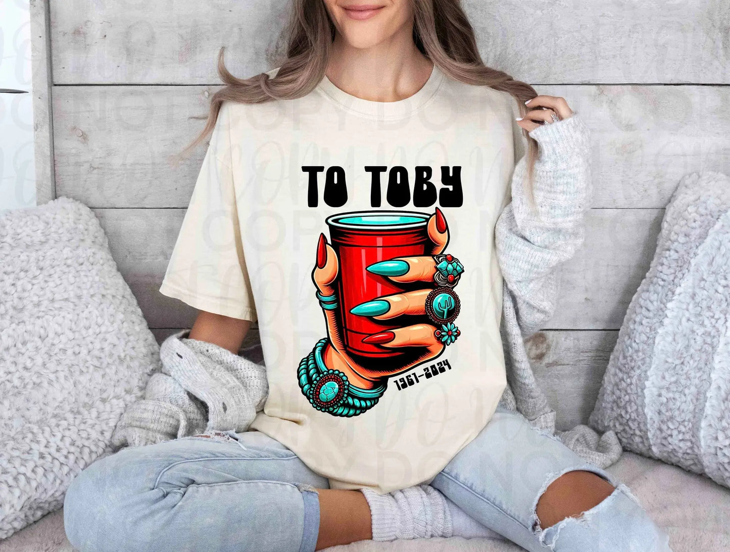 Red Solo To Toby - Branded By Barta