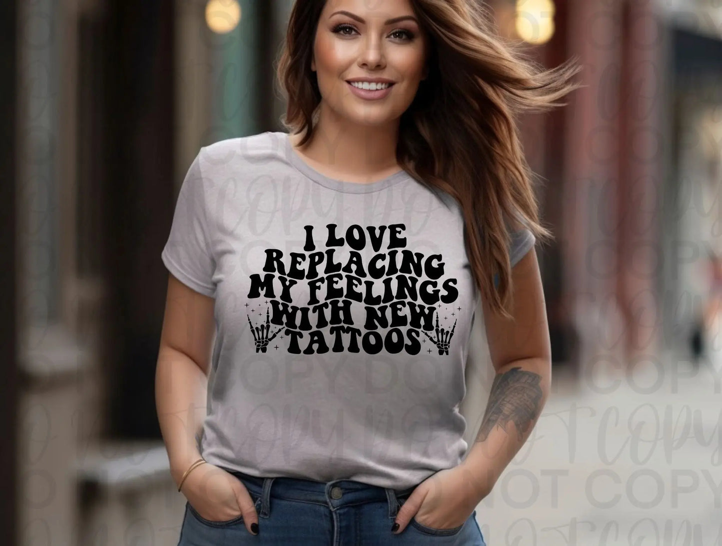 Replace feeling with tattoo - Branded By Barta