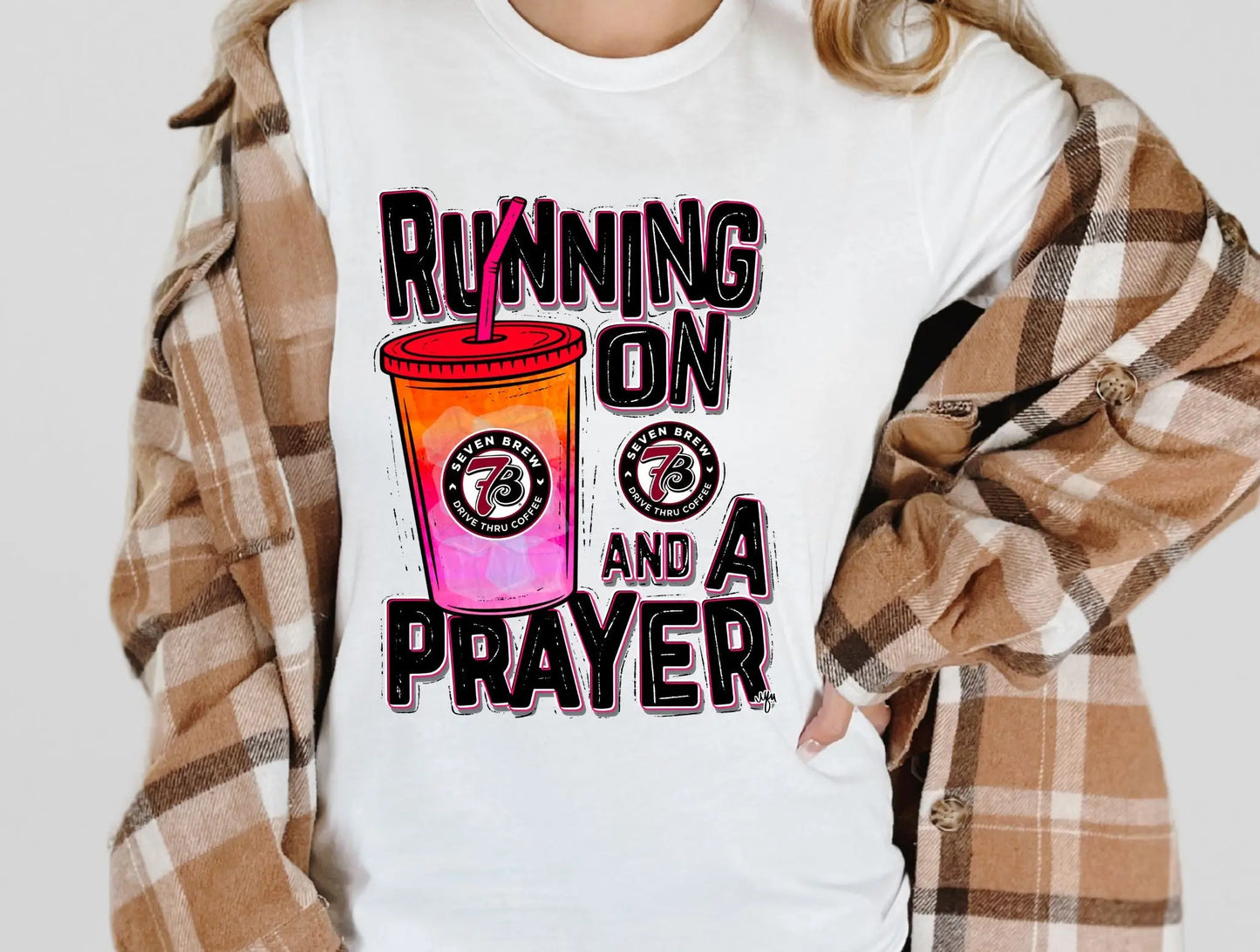 Running on 7 Brew and prayer - Branded By Barta
