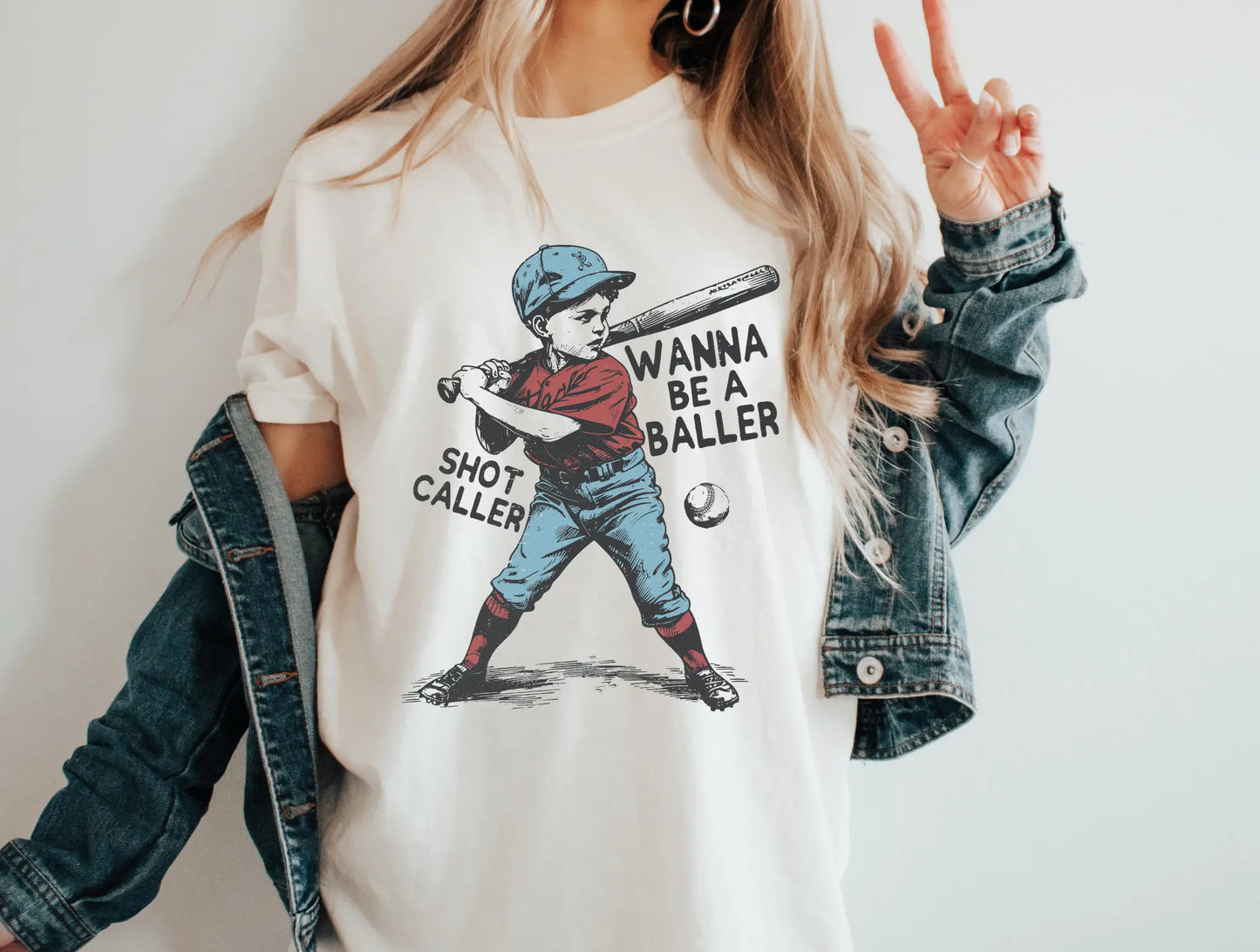 Shot calller wanna be baller - Branded By Barta