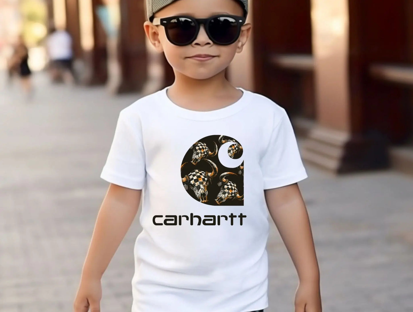 Carhartt checker skull head - Branded By Barta