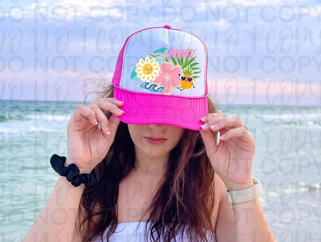 Summer Hat Patch DTF - Branded By Barta