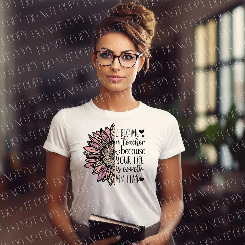 Sunflower Teacher - Branded By Barta