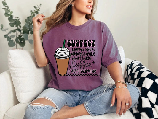 Suspect claim she broke but has coffee - Branded By Barta