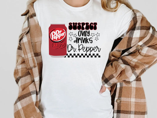 Suspect only drinks Dr Pepper - Branded By Barta