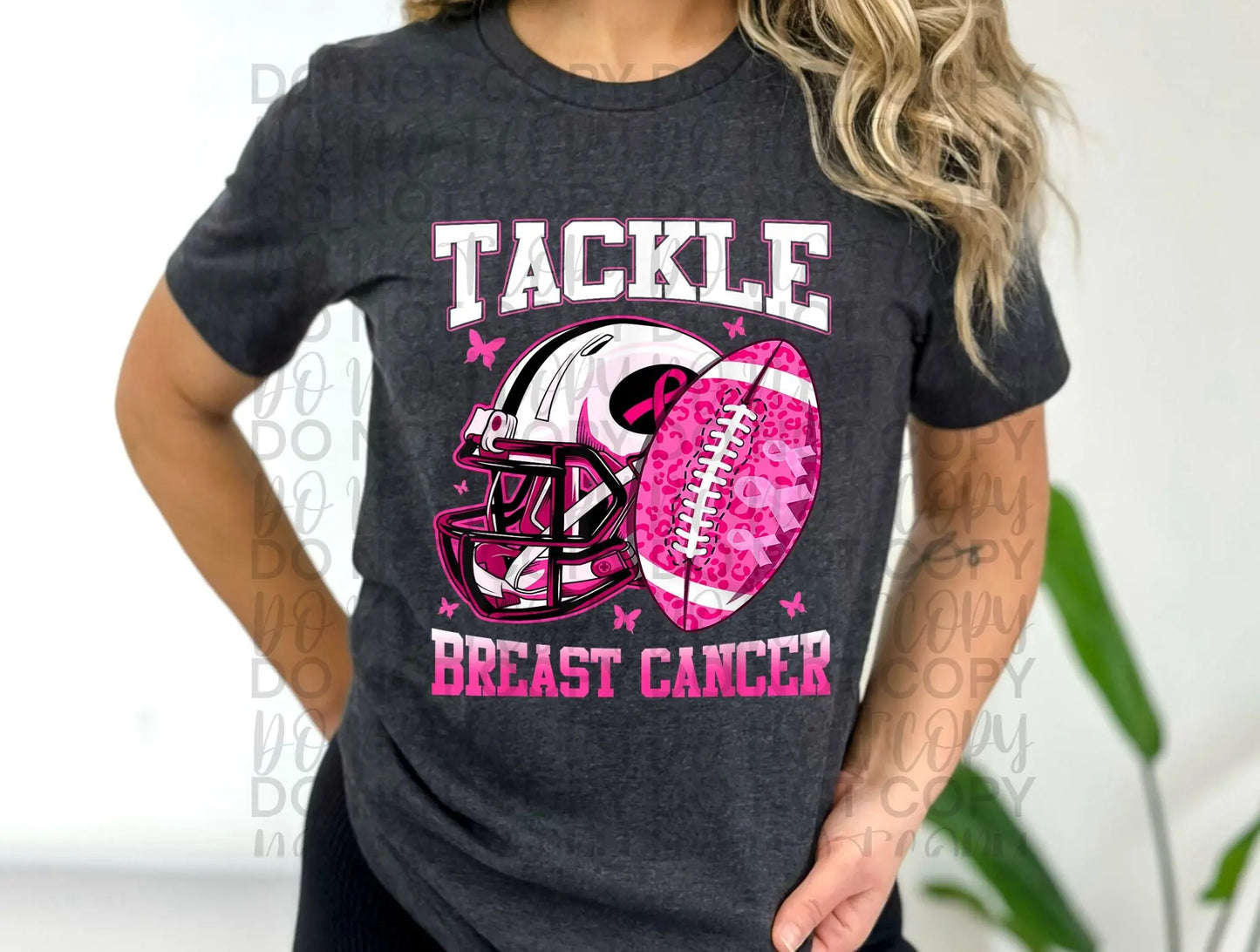 Tackle breast cancer with white helmet - Branded By Barta