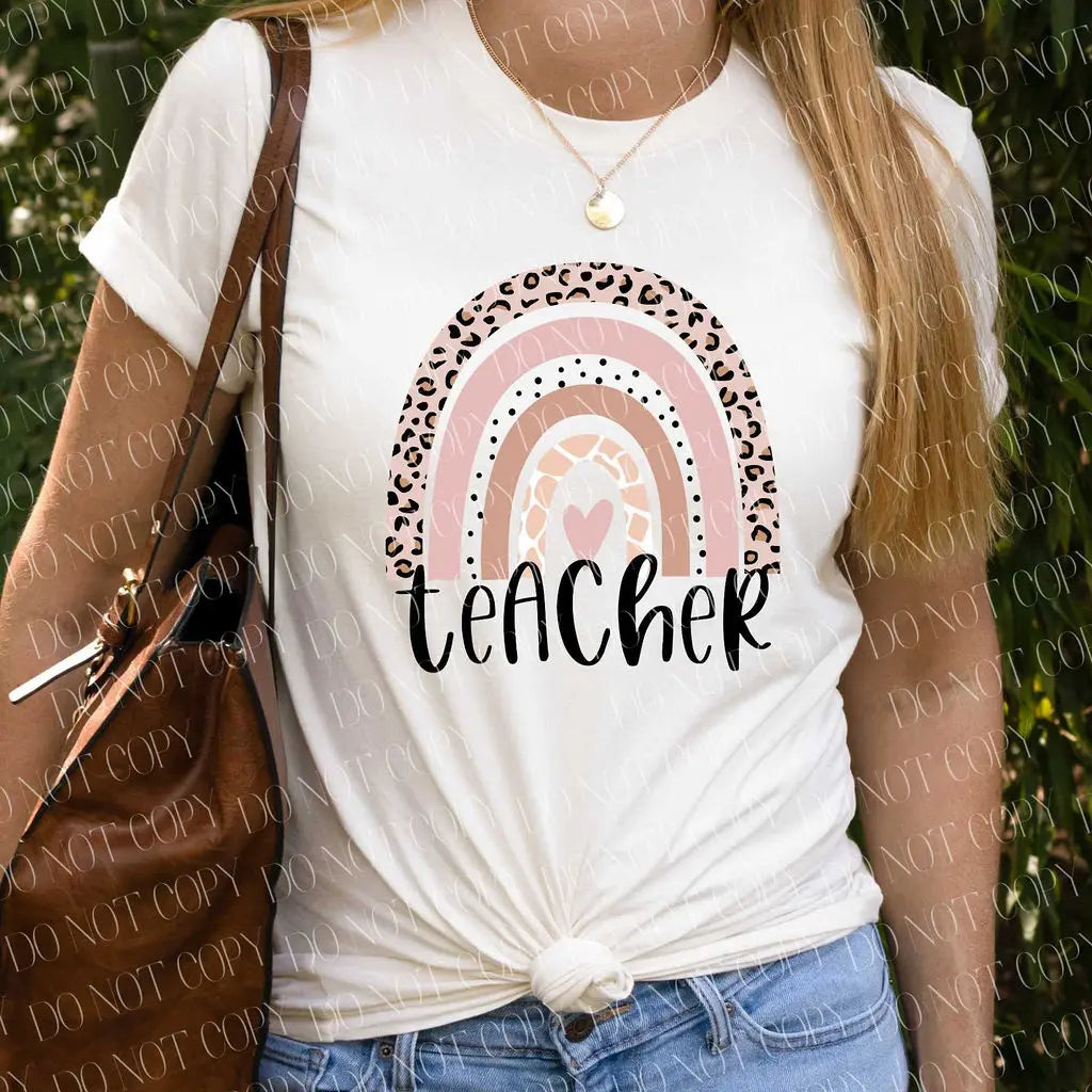 Teacher Boho Rainbow - Branded By Barta