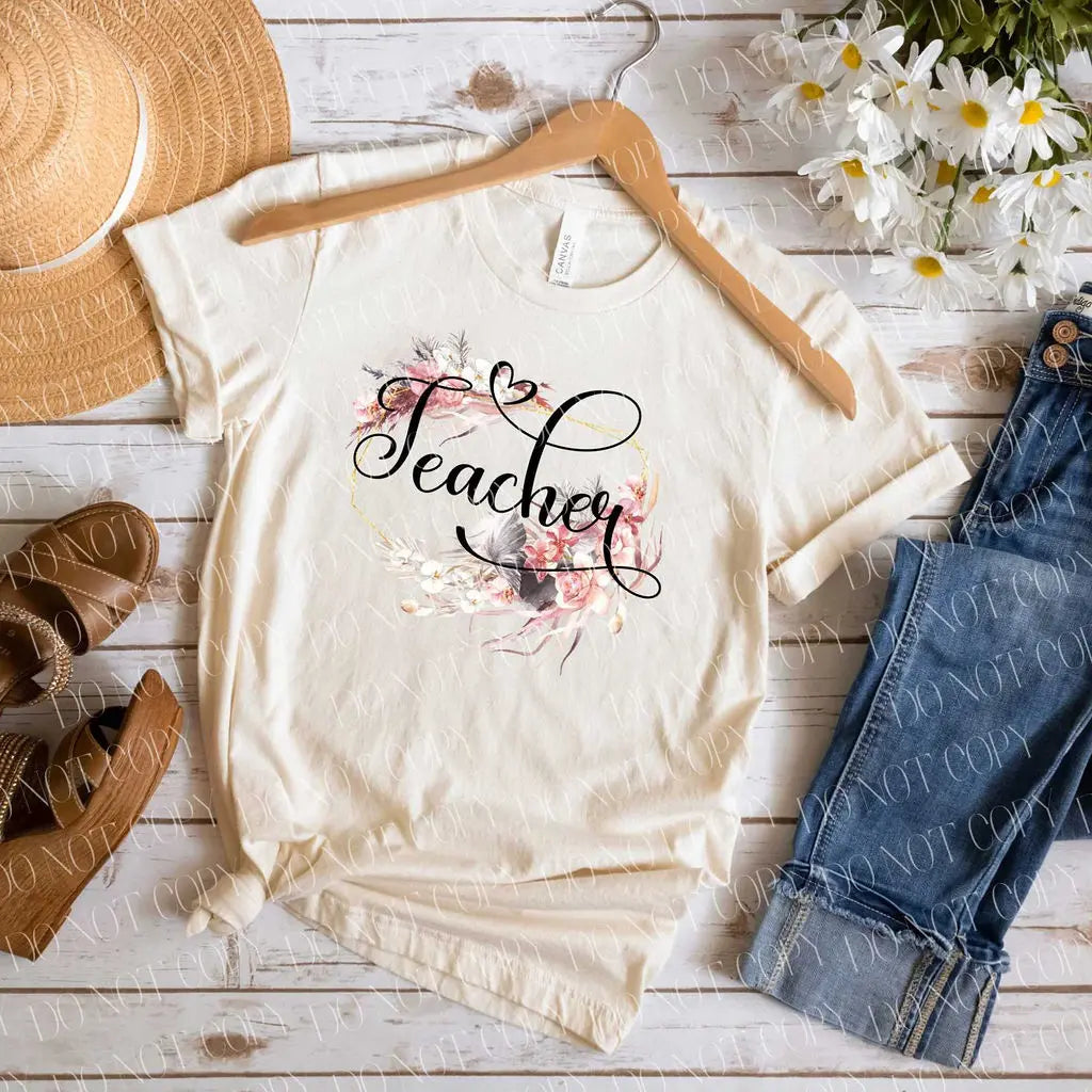 Teacher Floral - Branded By Barta