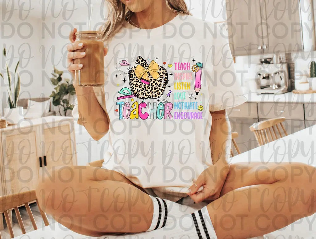 Teach Inspire Listen - Branded By Barta