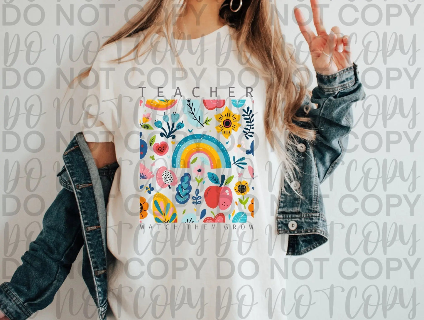 Teacher watching them grow - Branded By Barta