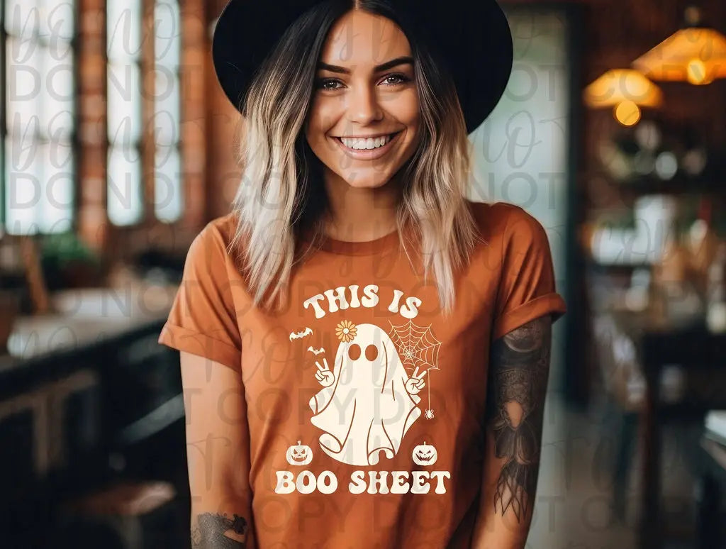 This Is Boo Sheet - Branded By Barta