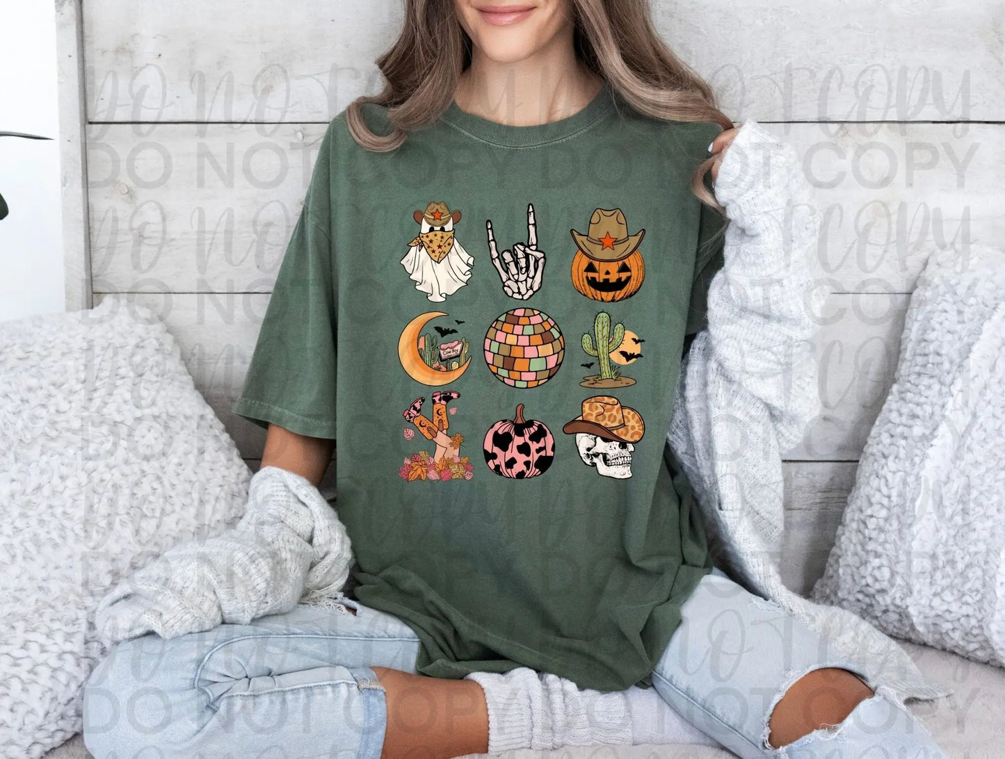 Western Halloween collage - Branded By Barta