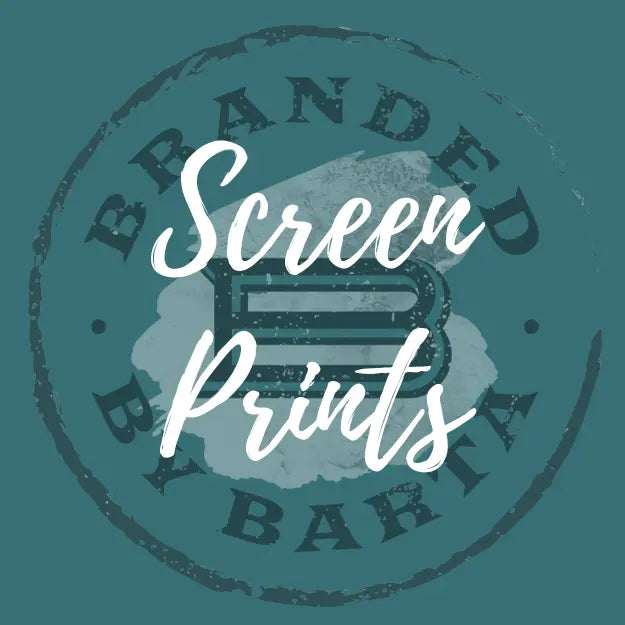 Single Color Screen Prints - Branded By Barta