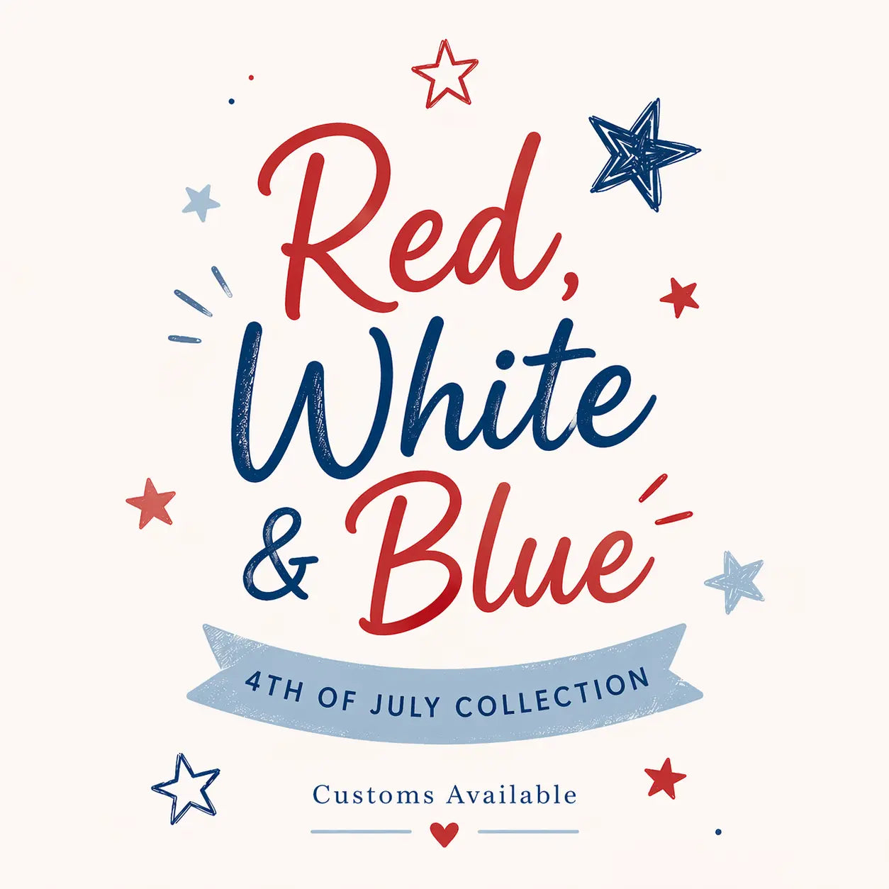 Red, White, & Blue - Branded By Barta
