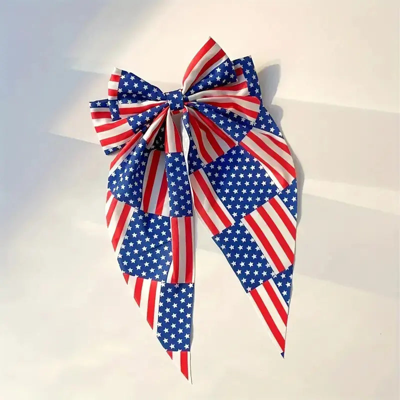 Patriotic Hair Bow Set of 4 Kate Tuesday Jewelry