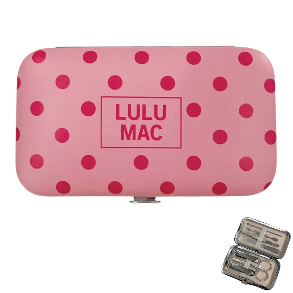 MCPD- Pink/Hot Pink Dot Manicure Set Girlie Girl Originals