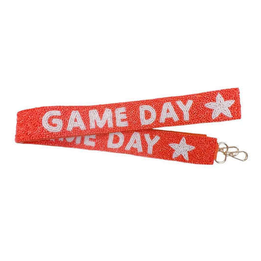 Game Day Orange/White Strap Treasure Jewels Inc.