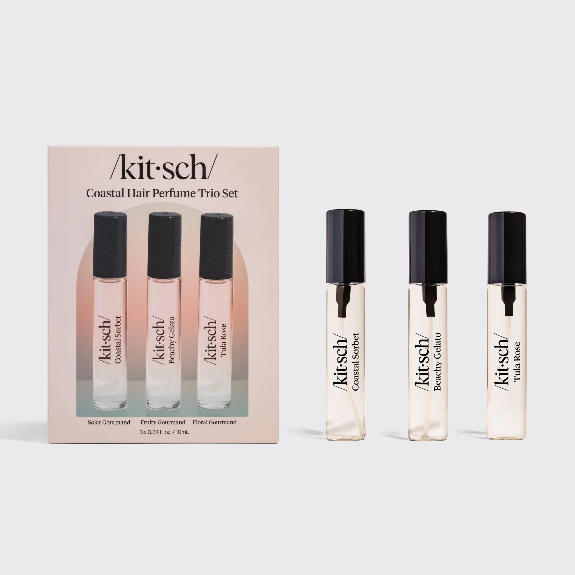 Hair Perfume Trio Set - Tula Rose, Beachy Gelato, Coastal KITSCH