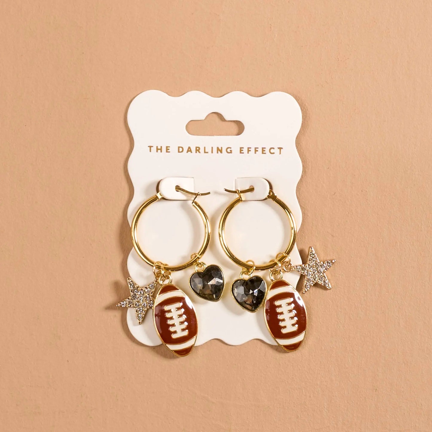 Signature Hoop Earrings-Gameday Glitz The Darling Effect