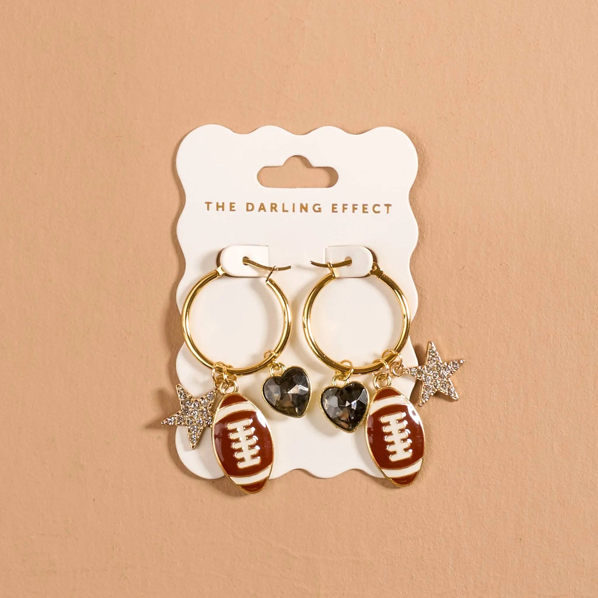 Signature Hoop Earrings-Gameday Glitz The Darling Effect