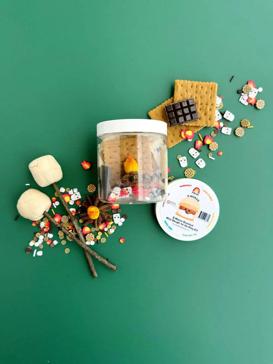 S'mores Mini Dough-To-Go Play Kit - Branded By Barta