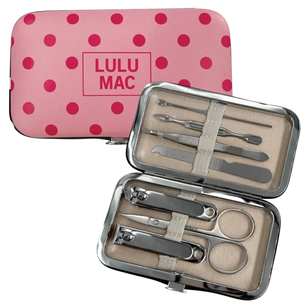 MCPD- Pink/Hot Pink Dot Manicure Set Girlie Girl Originals