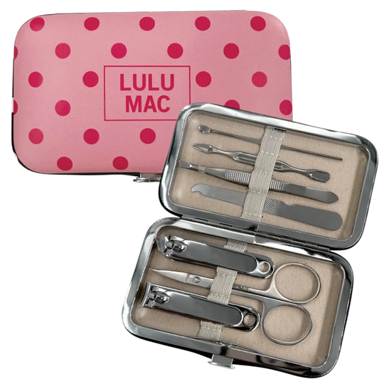 MCPD- Pink/Hot Pink Dot Manicure Set Girlie Girl Originals