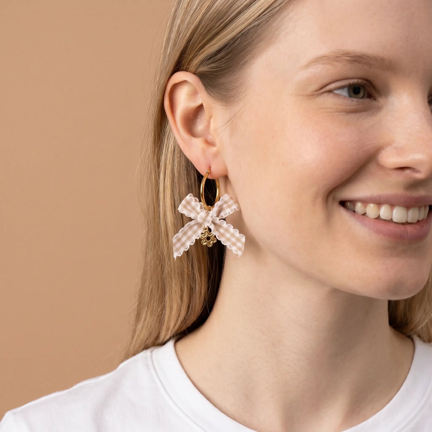 Signature Hoop Earrings-Harvest Honey The Darling Effect