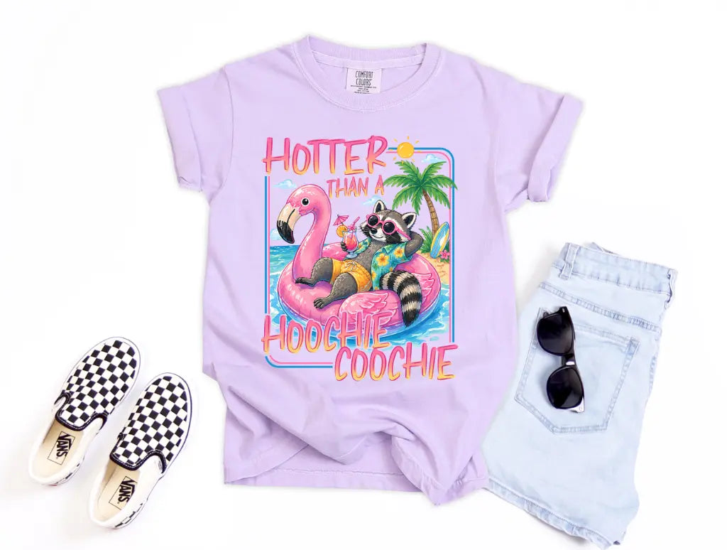 Summer Vibes Funny Racoon brandedbybarta