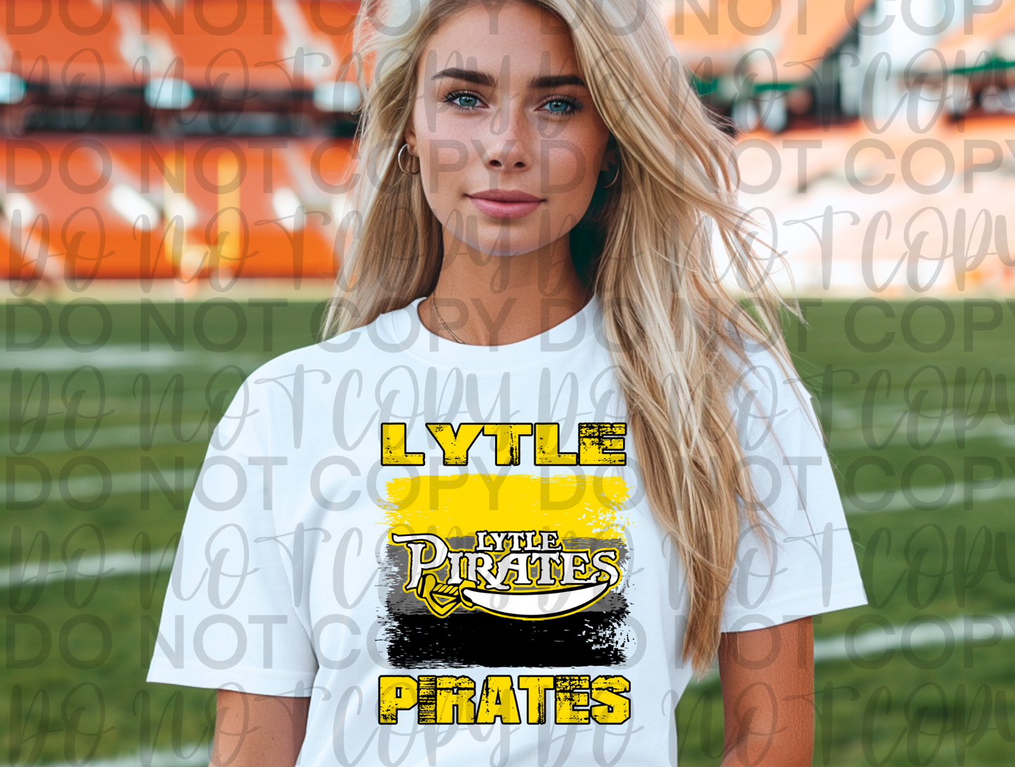 Lytle Pirates Grunge